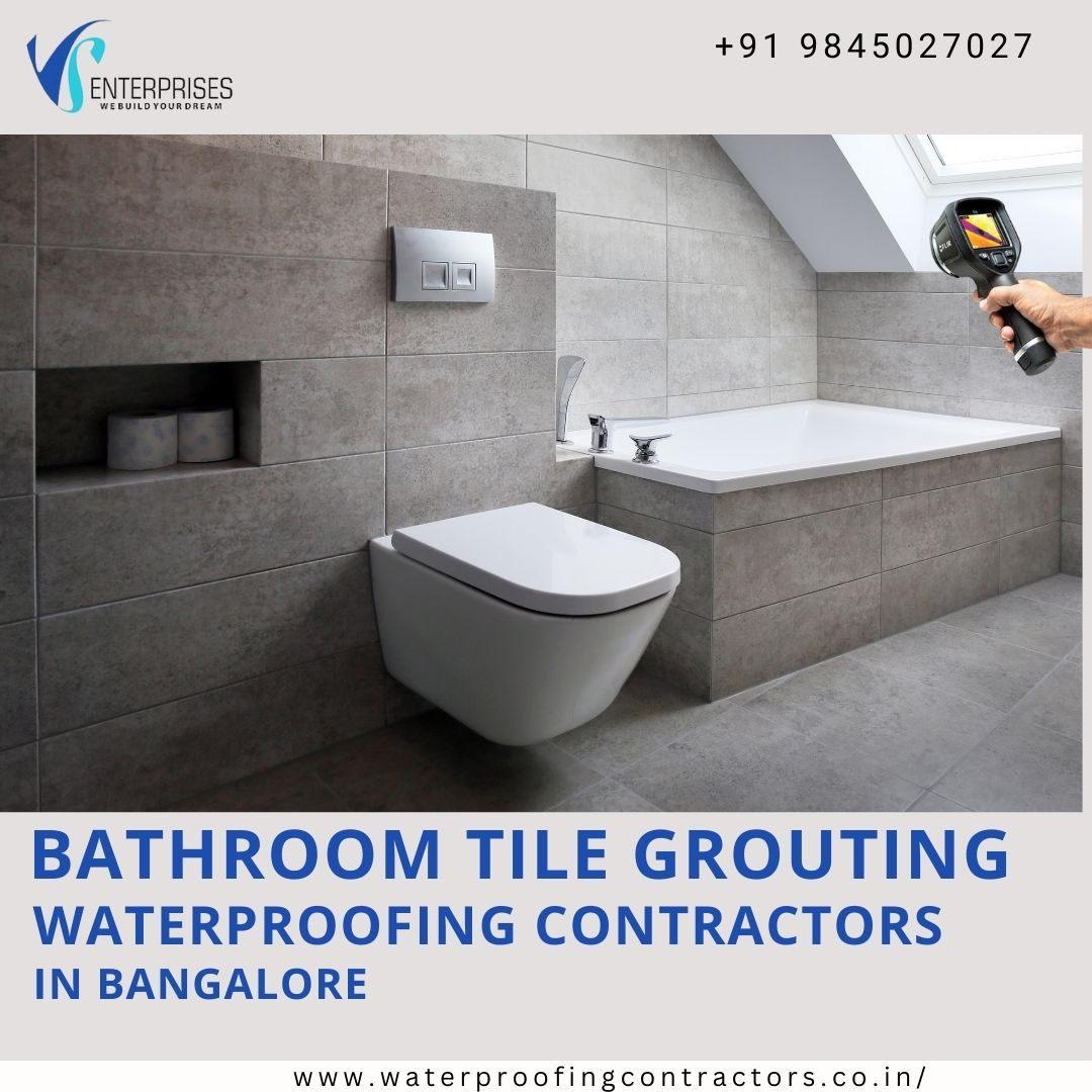 Bathroom Tile Grouting Waterproofing Contractors in Bangalore