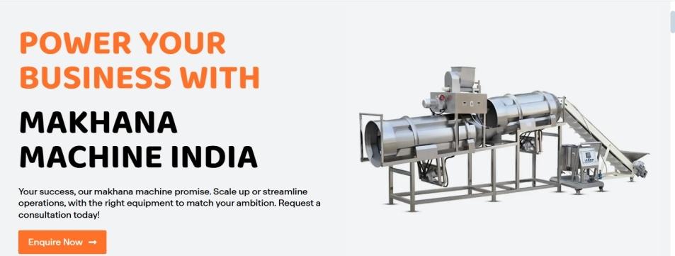 Enhance Productivity with Foodsure Machines Premium Makhana Machine