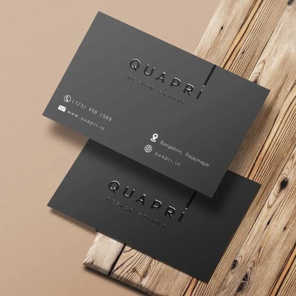 Spot UV Business Cards