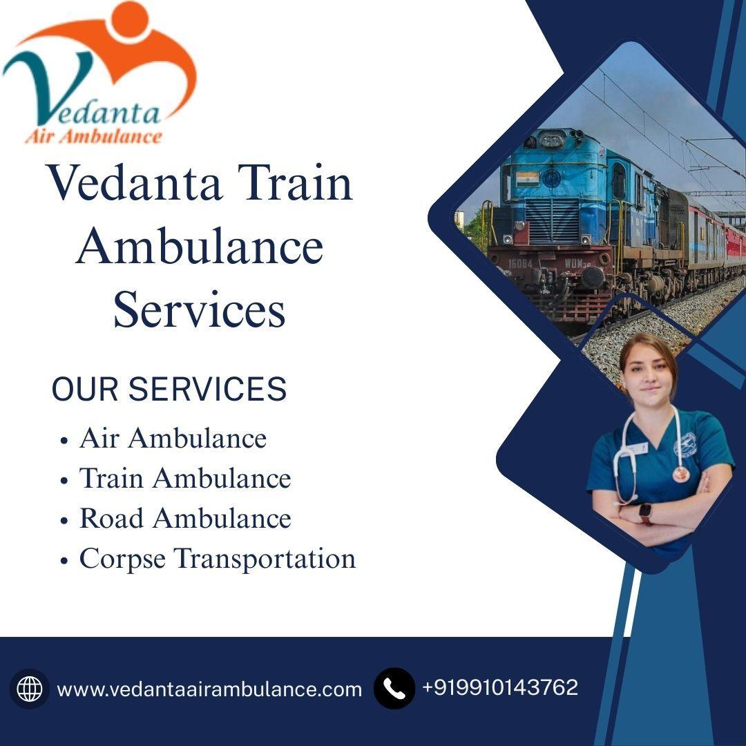 Utilise the Vedanta Train Ambulance Service in Jammu to relocate the patients