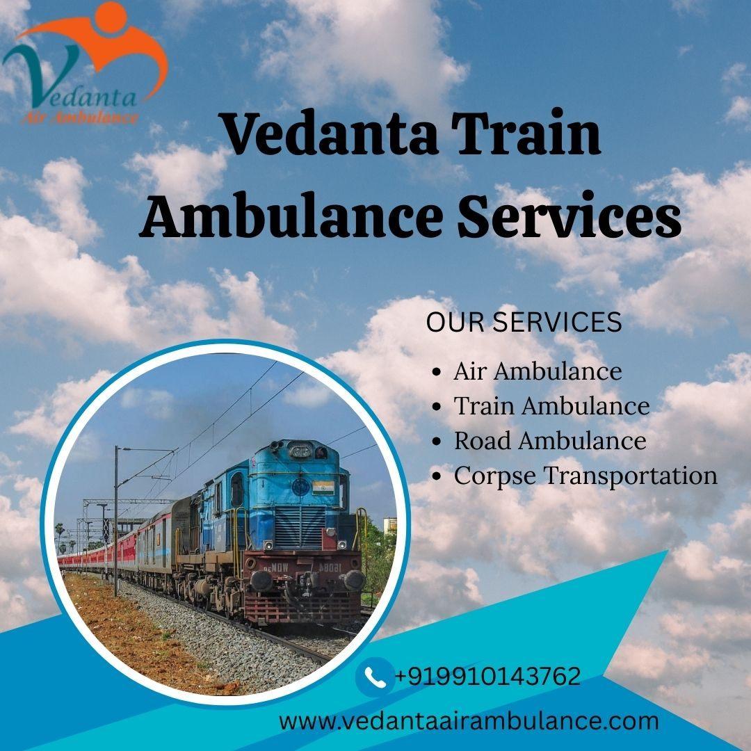 Vedanta  for Fast Shift of Patients in Bhopal, provided by its Train Ambulance