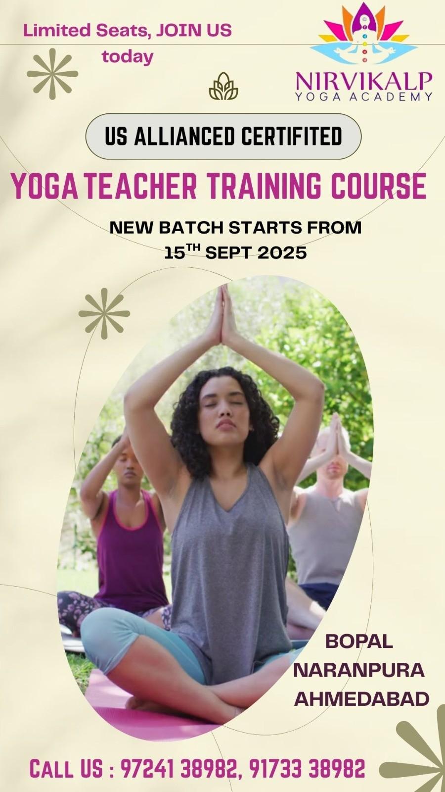 Yoga Teacher Training Course in Ahmedabad