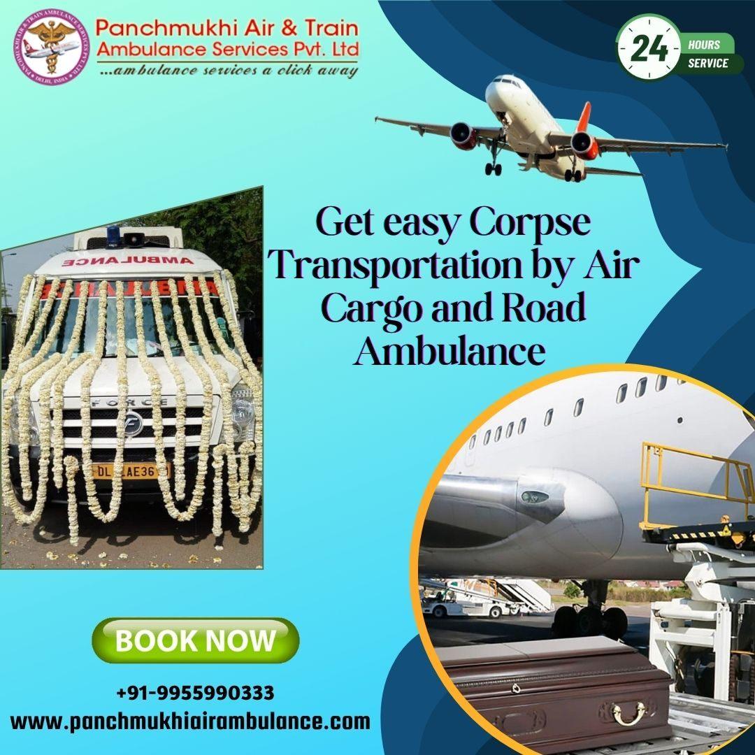 Panchmukhi's dead body Ambulance in Ranchi gives you effective 