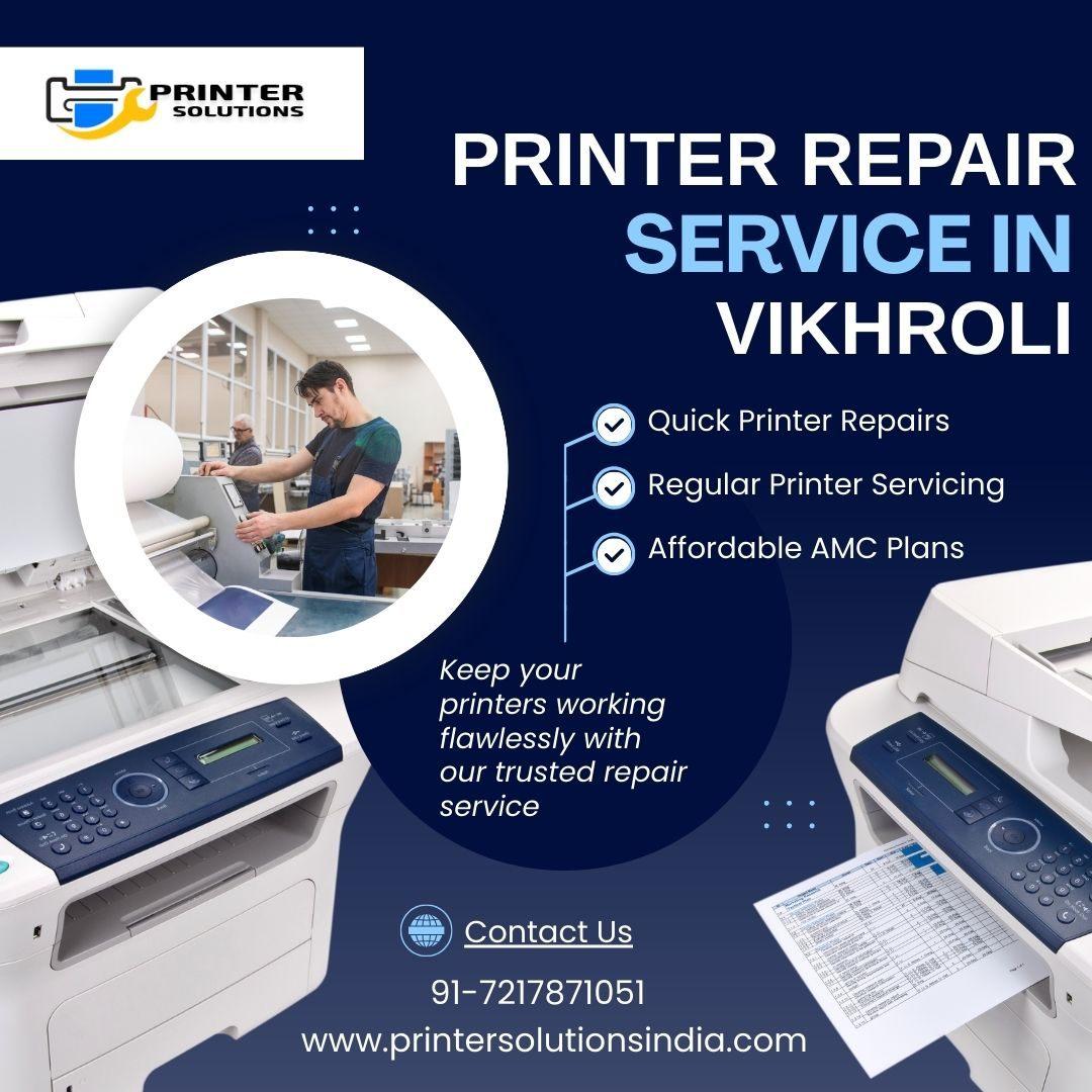 Printer Repair Service Provider in Vikhroli - Printer Solutions India
