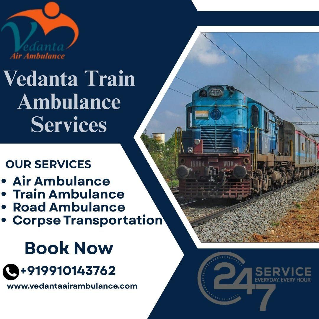  Vedanta Train Ambulance in Jammu provides life saving services with ICU setup