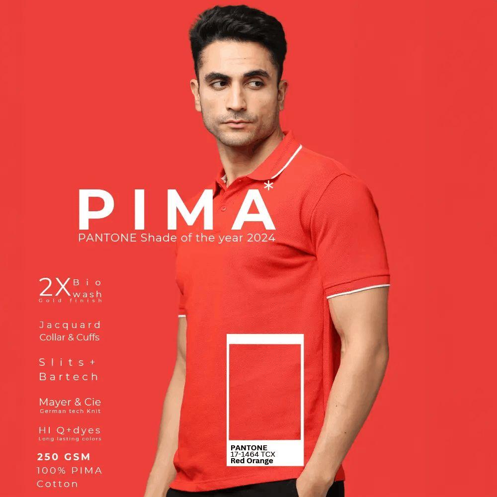 Custom Pima Polo T-shirts