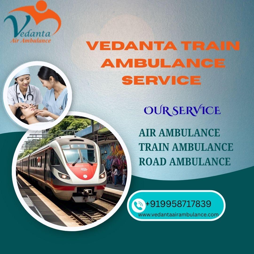 Vedanta provided excellent services to patients in a train ambulance in Patna