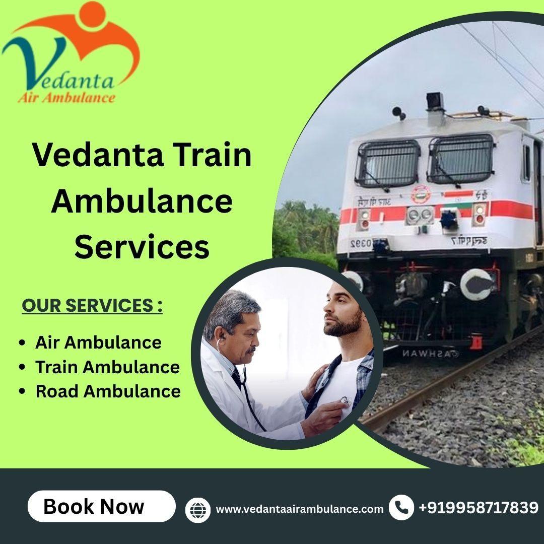 Vedanta Train Ambulance in Kolkata Provided Healthy Transportation to Patients