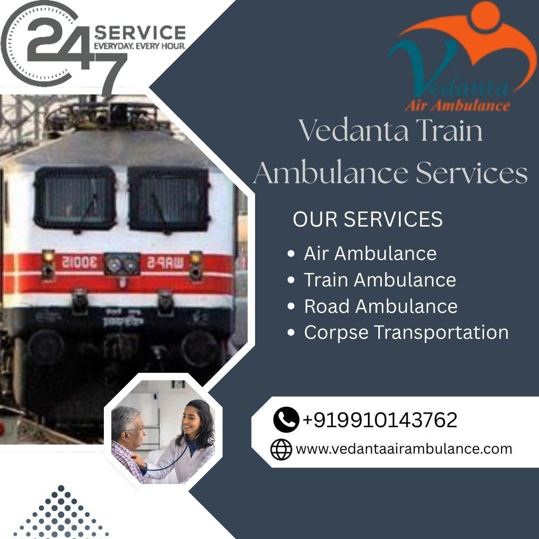 Vedanta safely transports patients in need in Jammu with its train ambulance