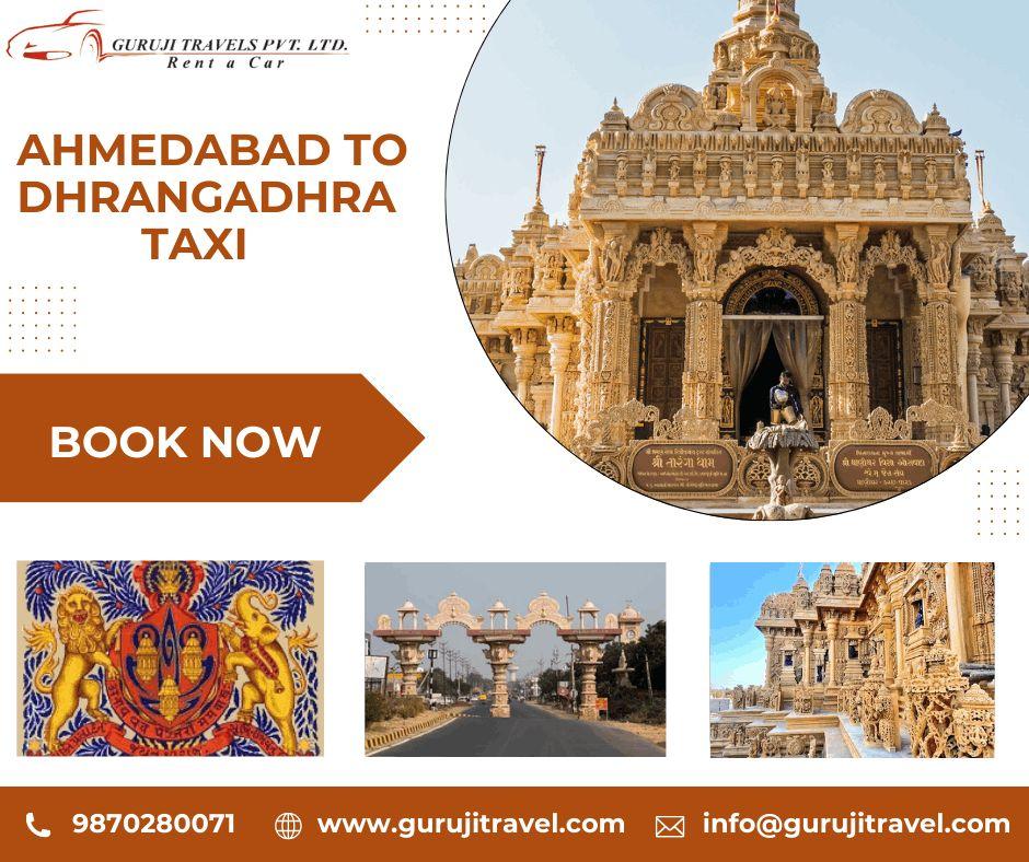 Ahmedabad to Dhrangadhra Cab 