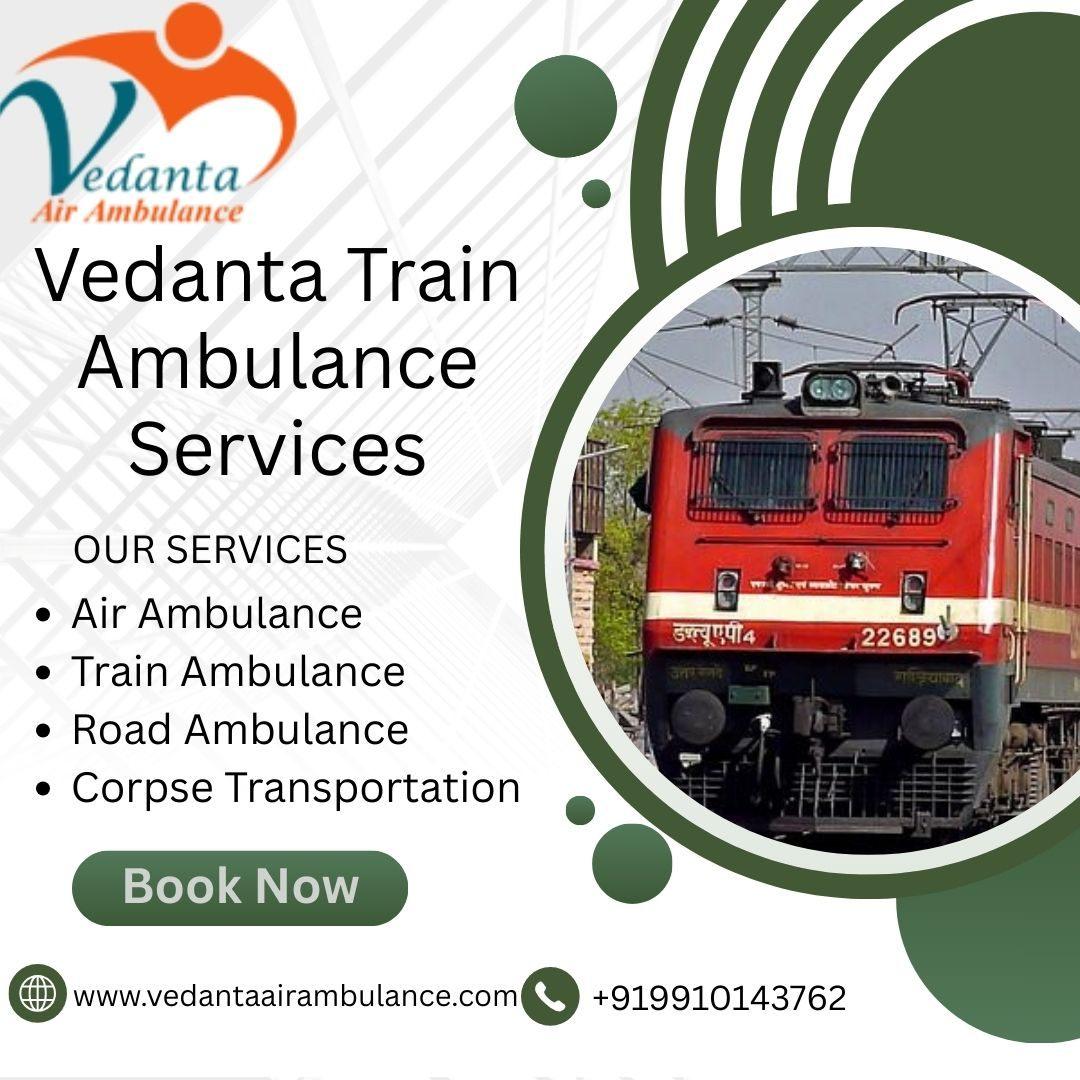  Vedanta Train Ambulance  in Vellore, which Offers Supervision, Medical Care