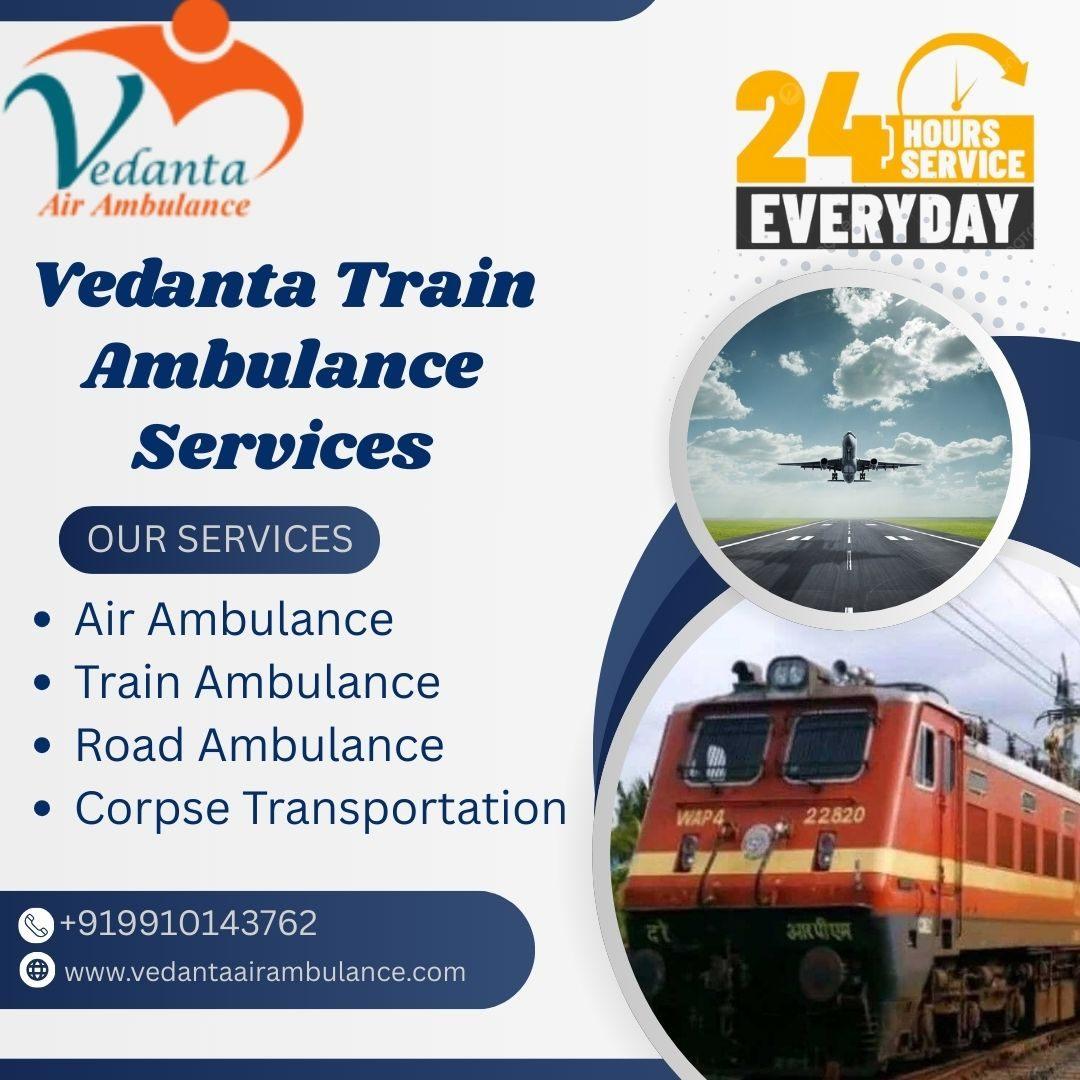  Vedanta confers accelerated translocation  through train ambulance in Ernakulam