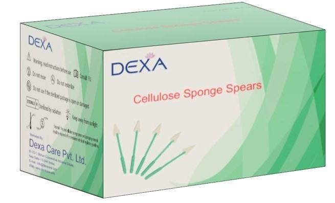 High Quality Cellulose Sponge Spears for Medical Use