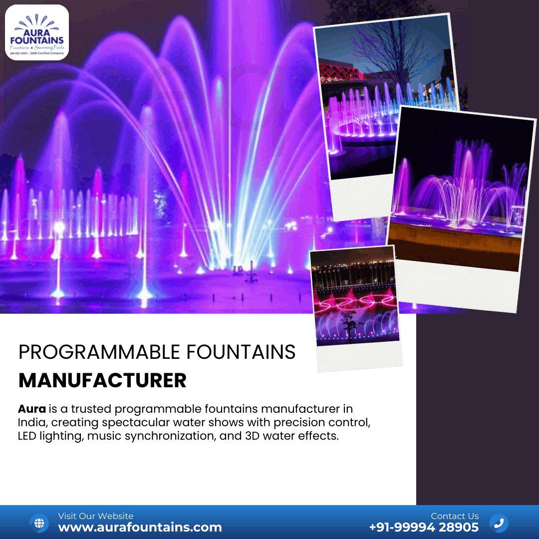 Trusted Designers and Manufacturers of Musical Fountains