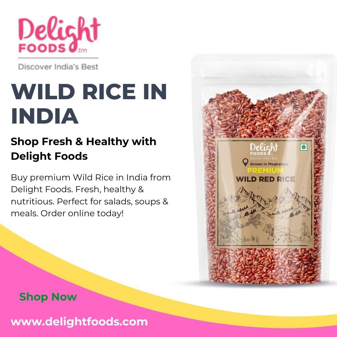 Wild Rice in India | Shop Fresh & Healthy with Delight Foods