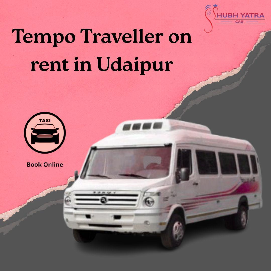 Comfortable Group Journeys with Tempo Traveller on Rent in Udaipur