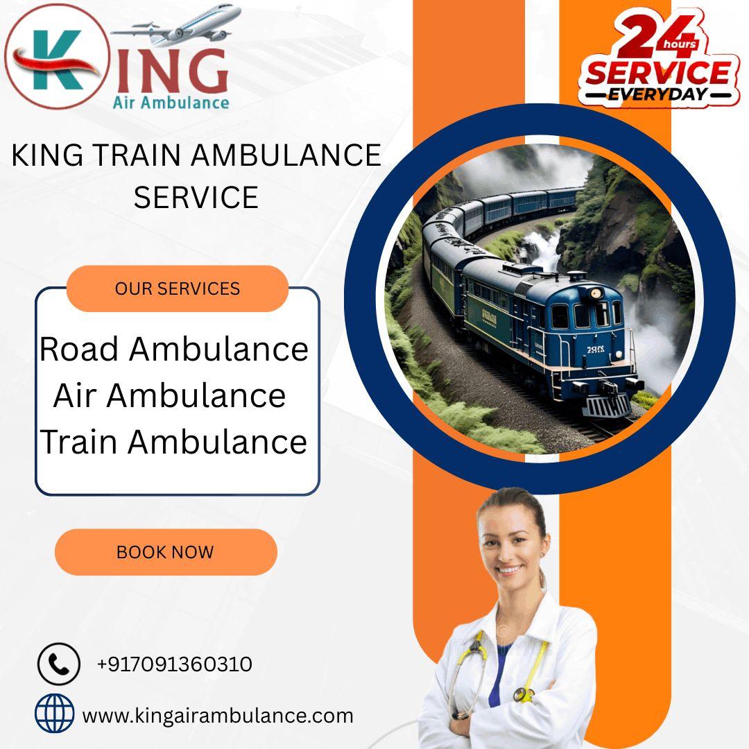 Book King Train Ambulance Service and save your patient's life
