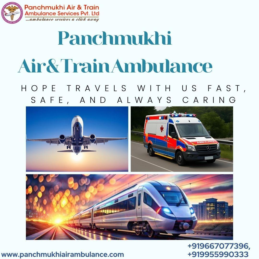 Panchmukhi Train Ambulance in Patna- Helpful in Making Your Journey Relaxing