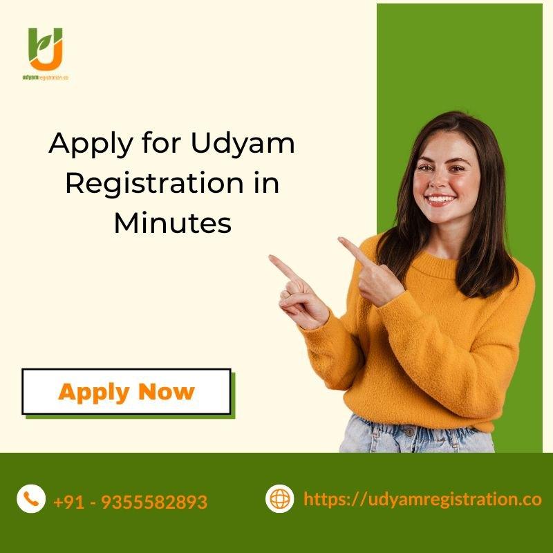Apply for Udyam Registration in Minutes