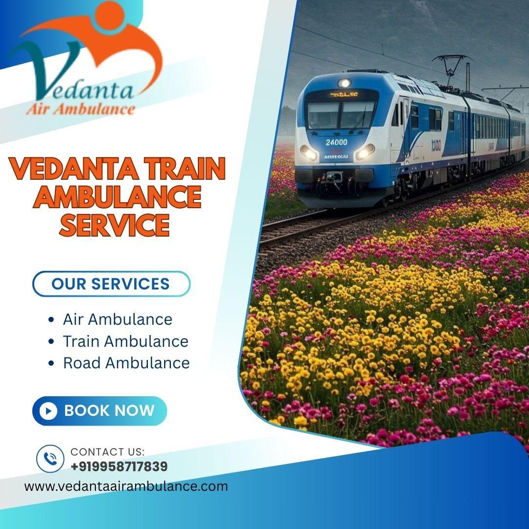 Choose Vedanta Train Ambulance Service in Kolkata