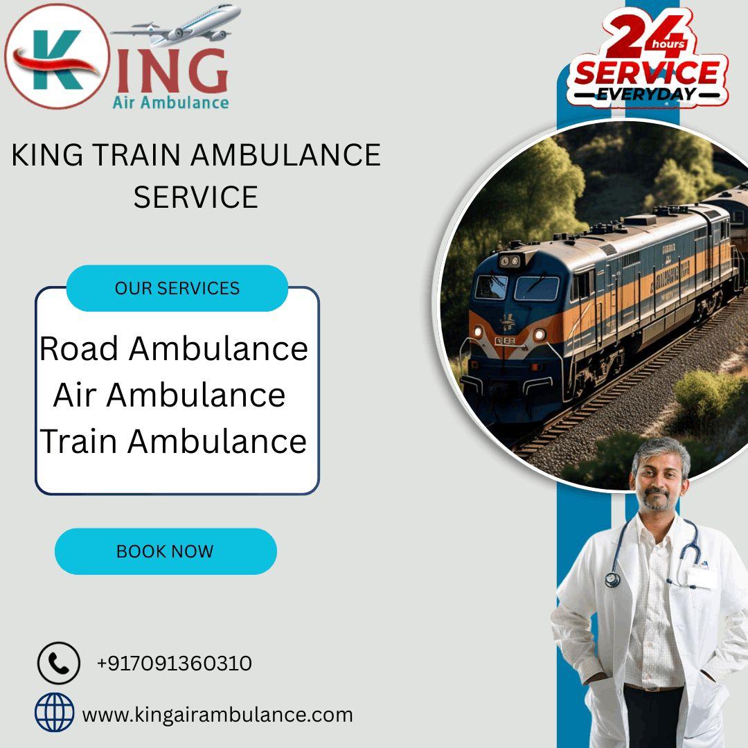 Book India'sKing Train Ambulance Service for your patient in Chennai