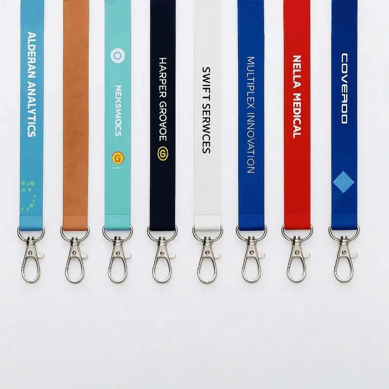 Multicolor Lanyards Printing