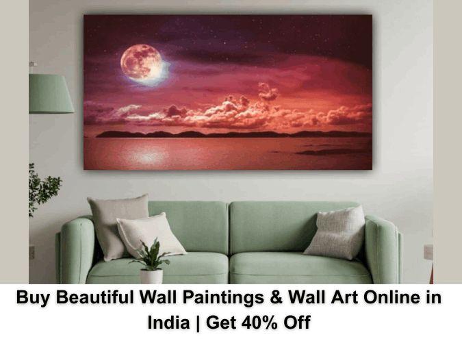 Buy Beautiful Wall Paintings & Wall Art Online in India | Get 40% Off