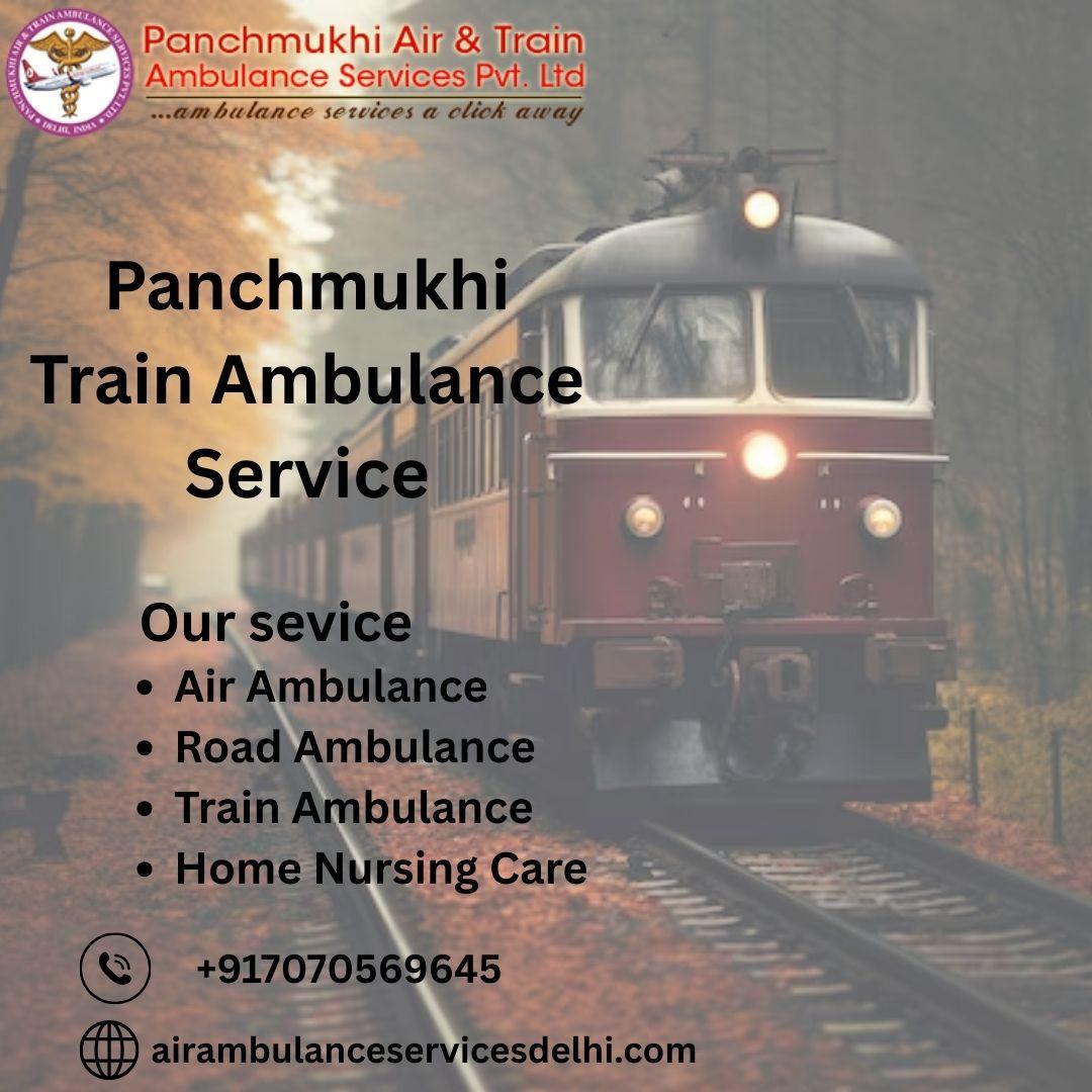 Panchmukhi Train Ambulance from Ranchi- 24/7 emergency relocation support