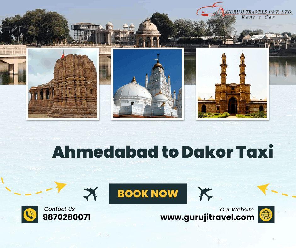 Ahmedabad to Dakor  Taxi 