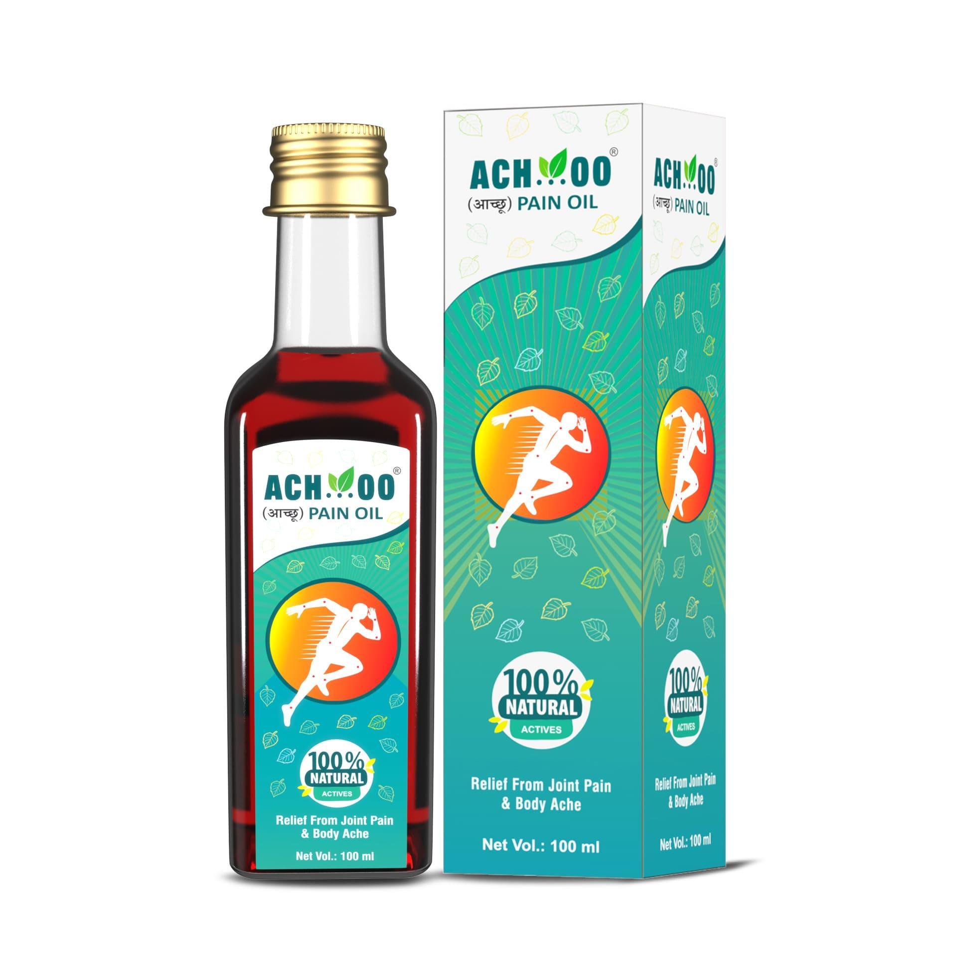 Achoo Ayurvedic pain relief oil: A Natural solution for daily relief