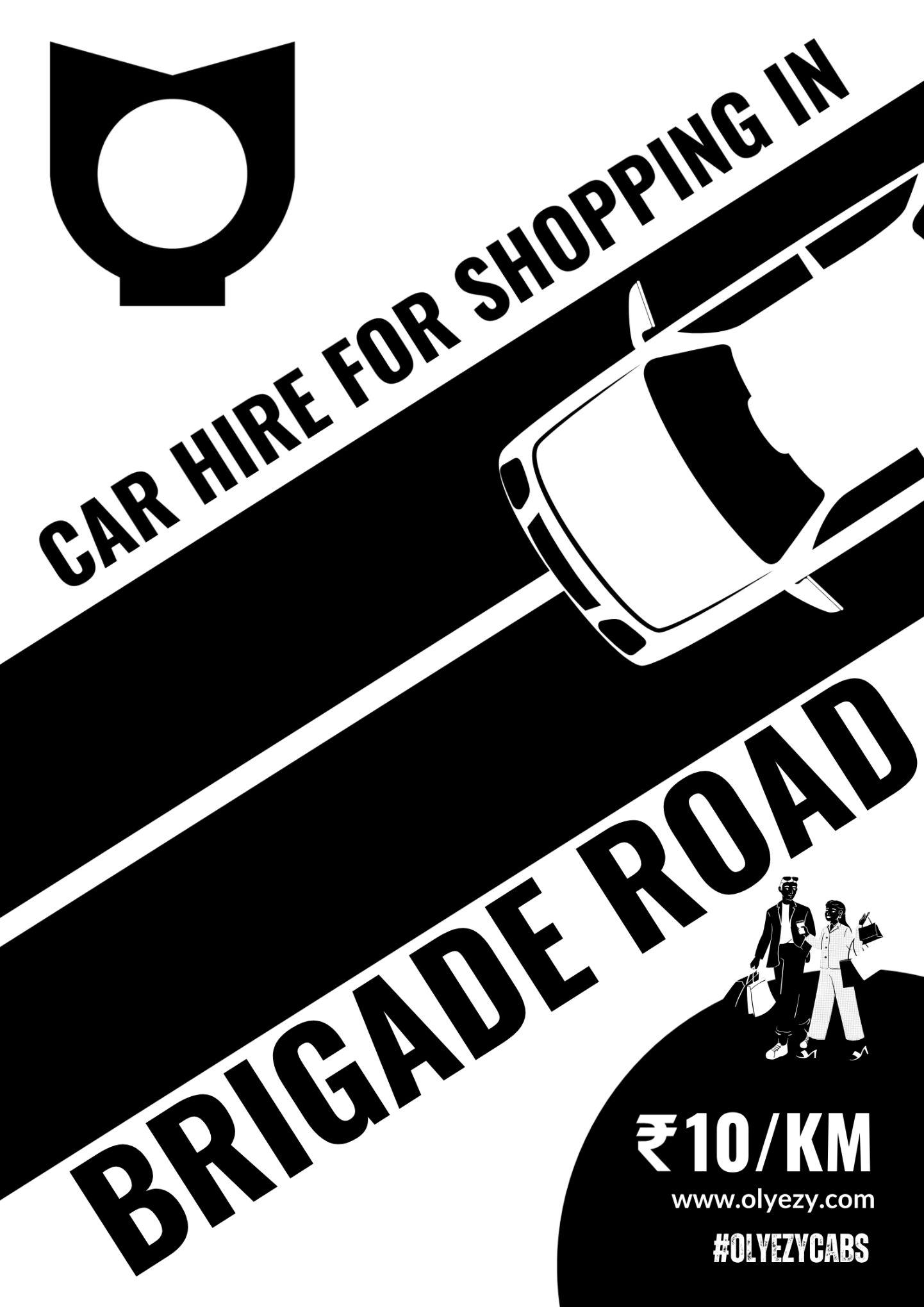 Olyezy Cabs Taxi Service near Brigade Road Bangalore