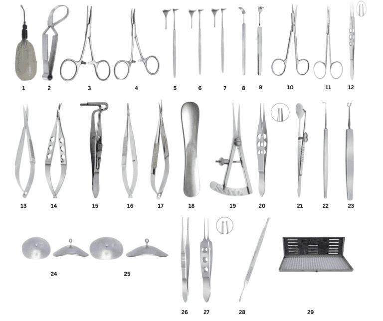Premium Quality Ophthalmic Surgical Instruments for Eye Surgery