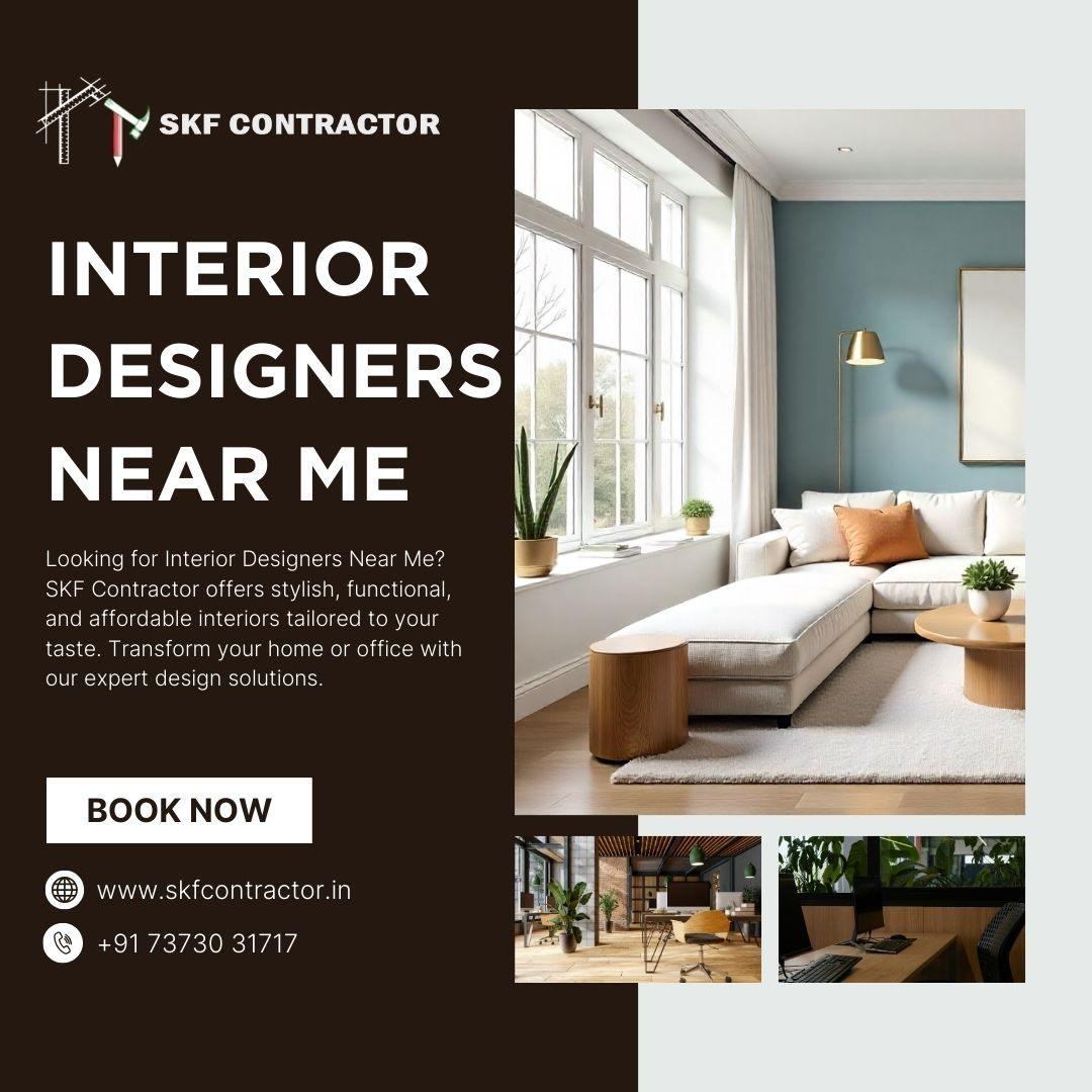 Top Interior Designers Near Me for Home & Office Projects