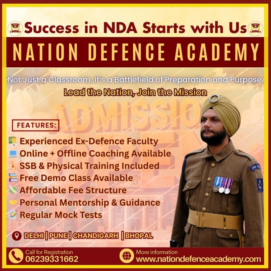 NDA Classes in Chandigarh