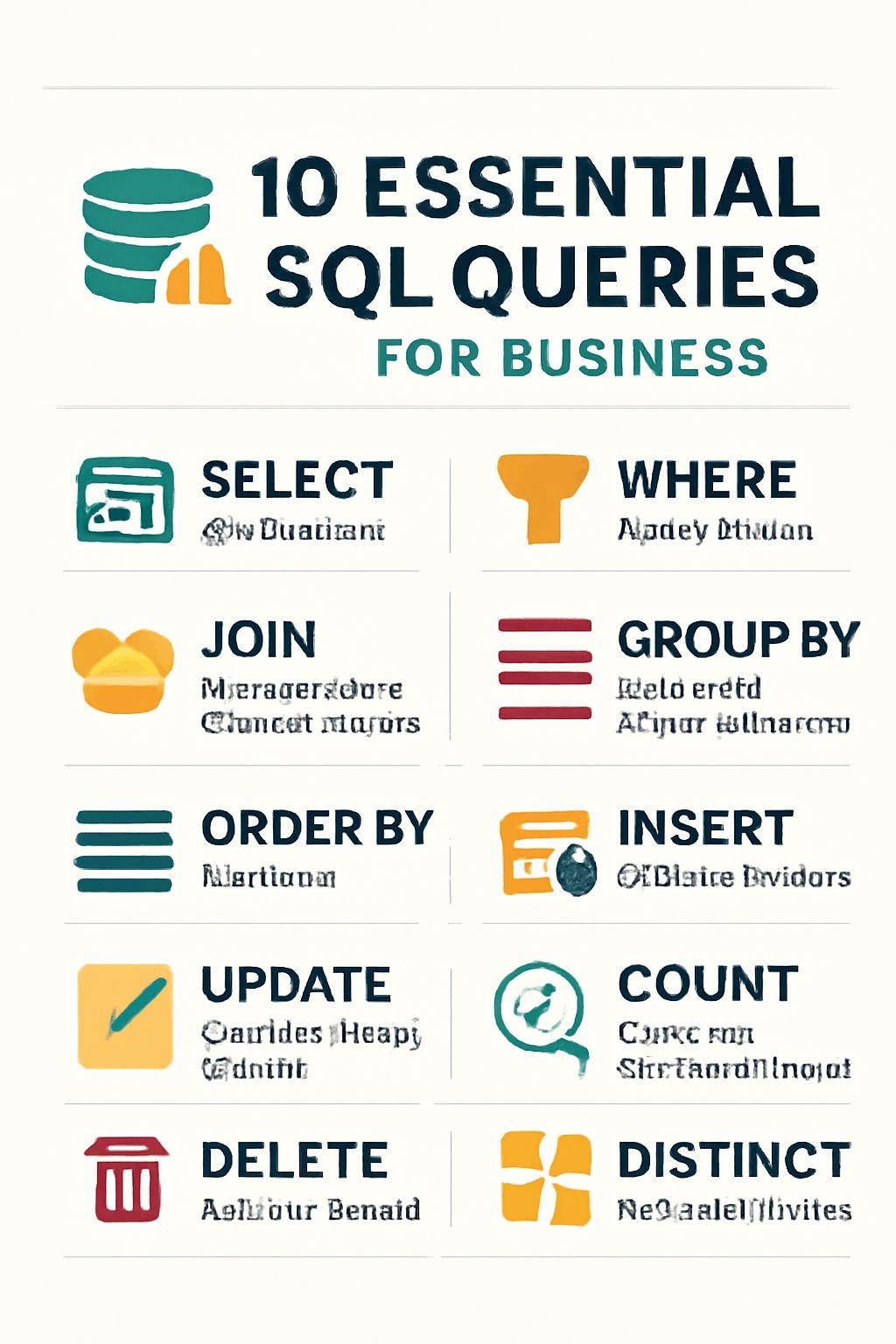 10 Must-Know SQL Queries for Business Use Cases