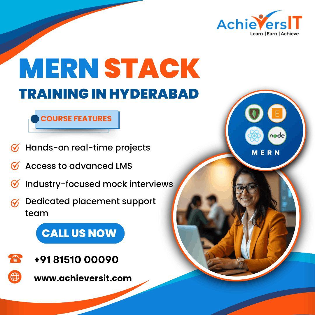 MERN Stack Training Course in Hyderabad with Placements 