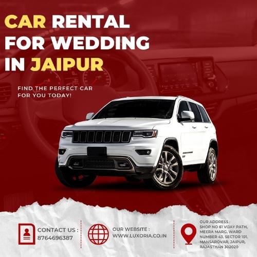 Car Rental for Wedding in Jaipur