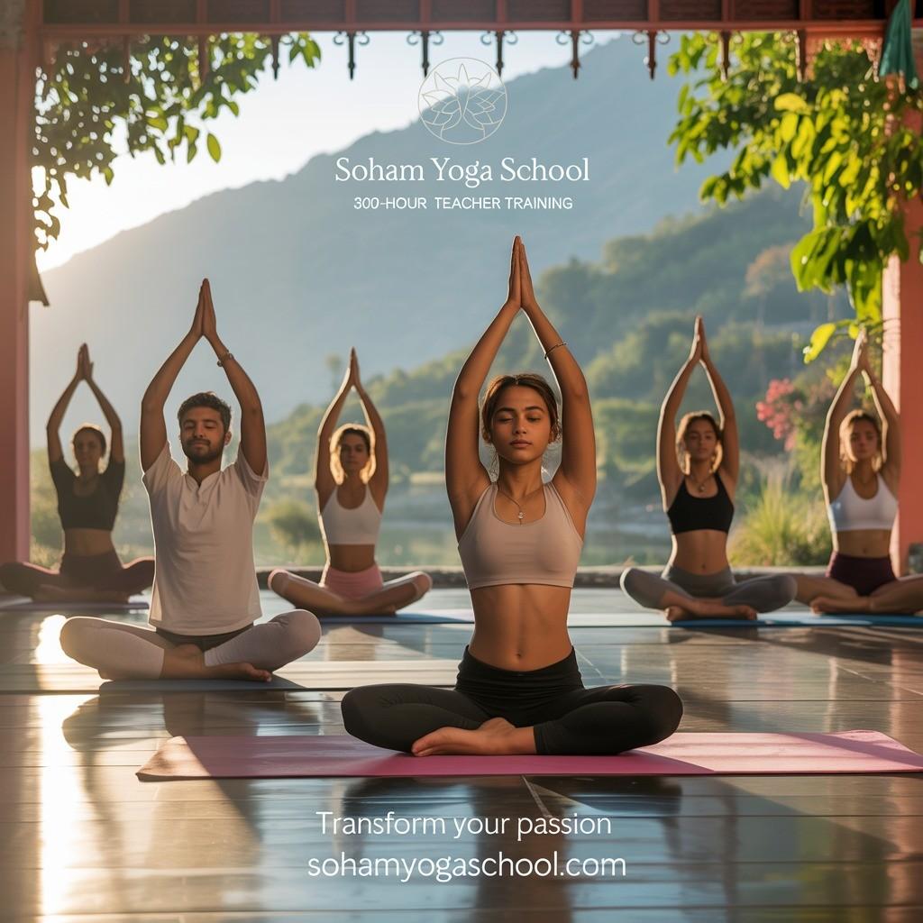 300 Hour Yoga Teacher Training in Rishikesh | Soham Yoga School	