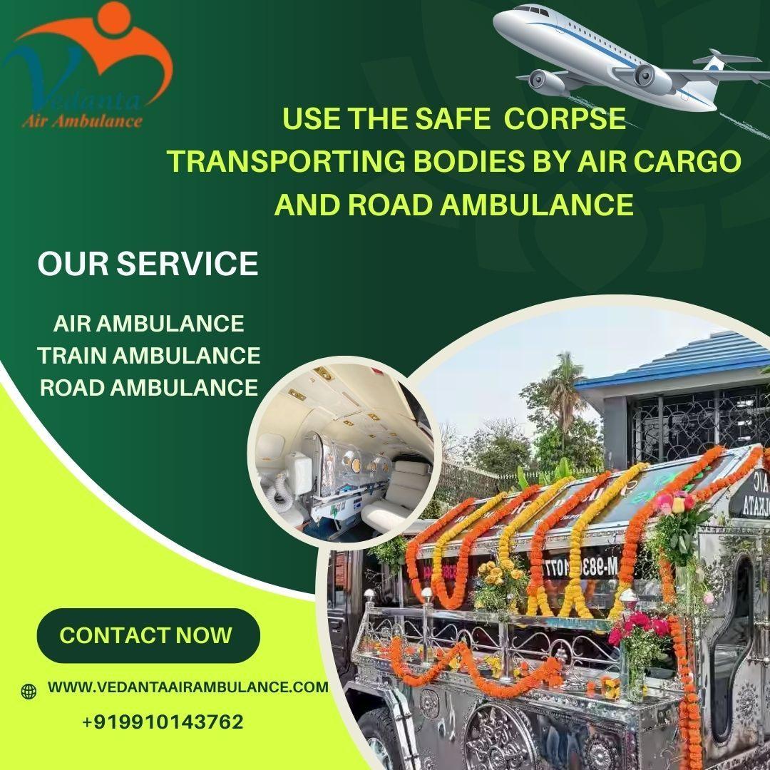 Get the safest Vedanta cadaver ambulance in Hyderabad at the lowest price