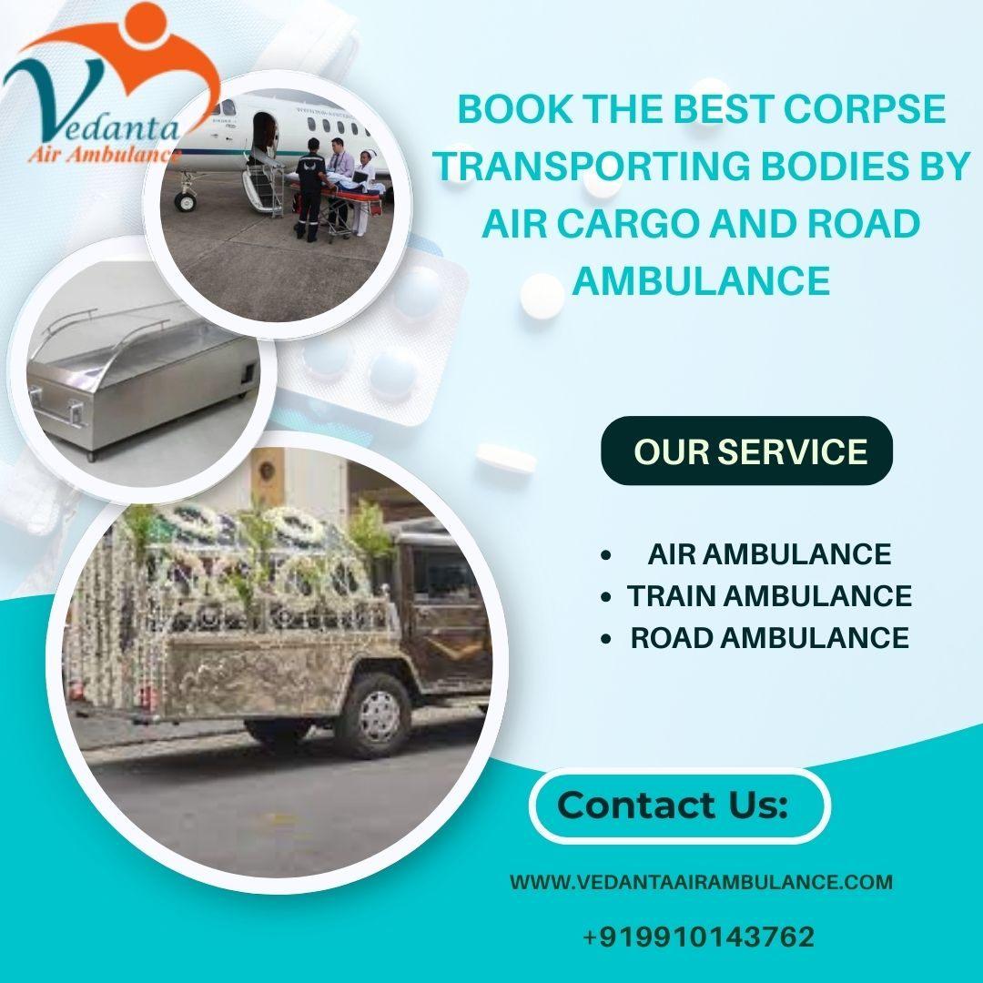 Vedanta Dead Body Ambulance provides the fastest body transportation in Siliguri