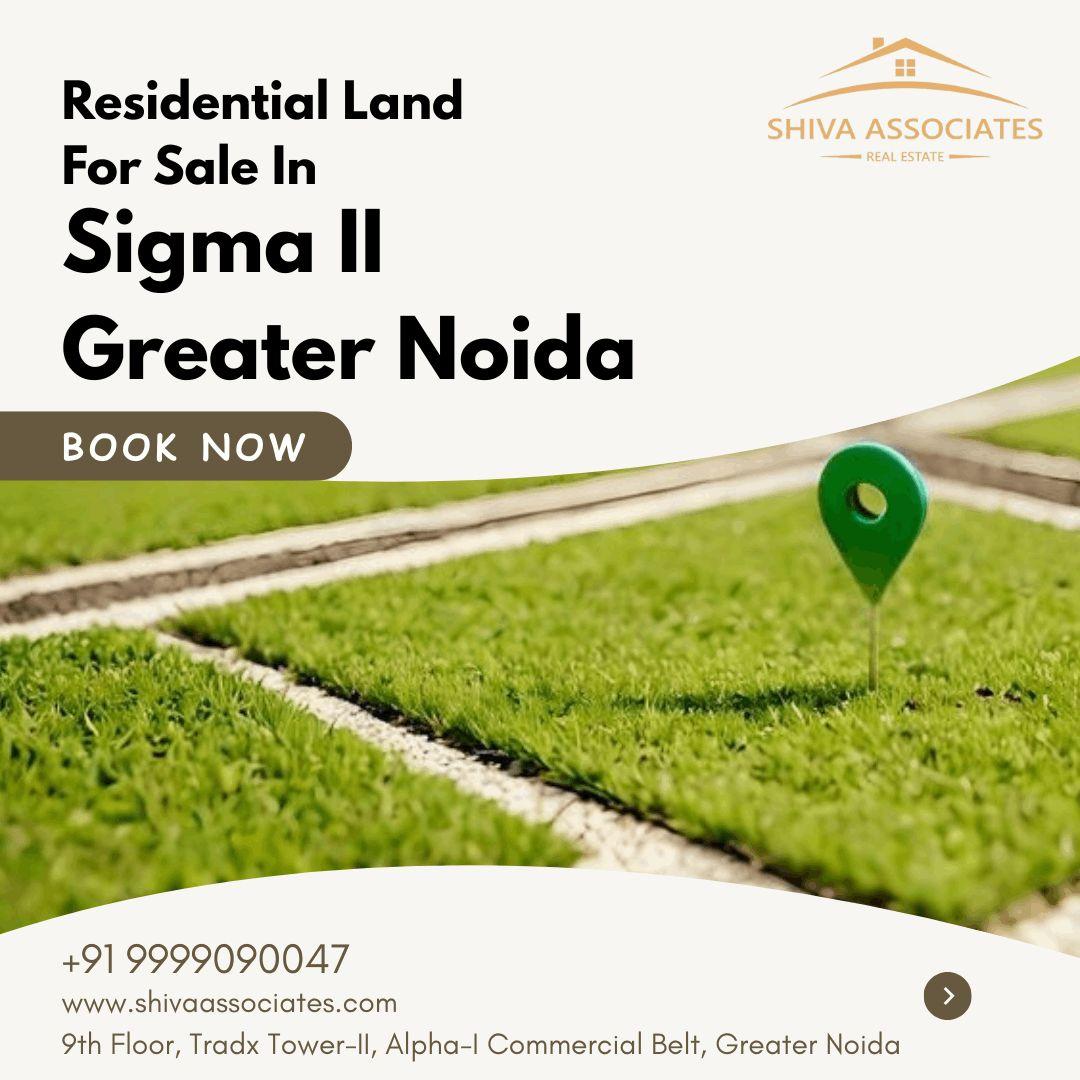 Prime Residential Land For Sale in Sigma II, Greater Noida!