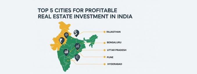 Top 5 Cities for Profitable Real Estate Investment in India