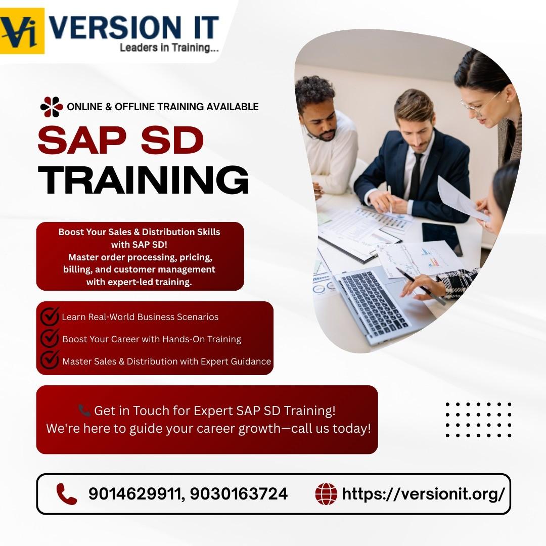 SAP SD Training In Bangalore | SAP SD Course In Bangalore