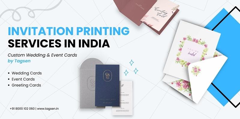 Invitation Printing Services in India | Custom Wedding & Event Cards