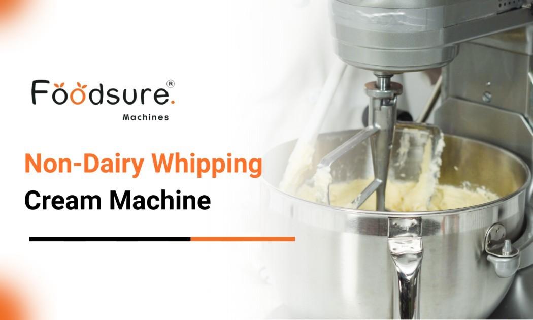 Non Dairy Whip Cream Machine for Bakery and Cafe Use