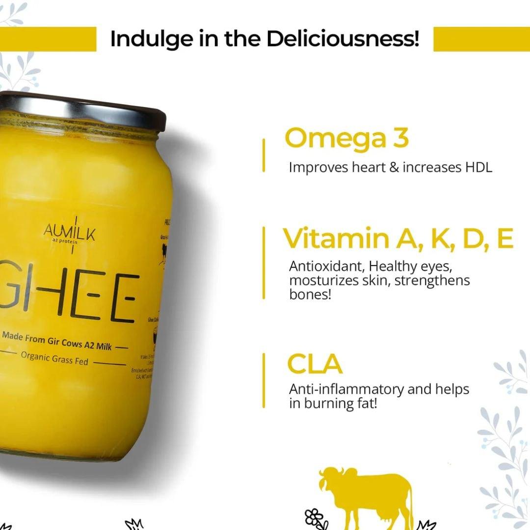 Order Pure A2 Ghee Online  Authentic Nutrition by Adhigava Farm
