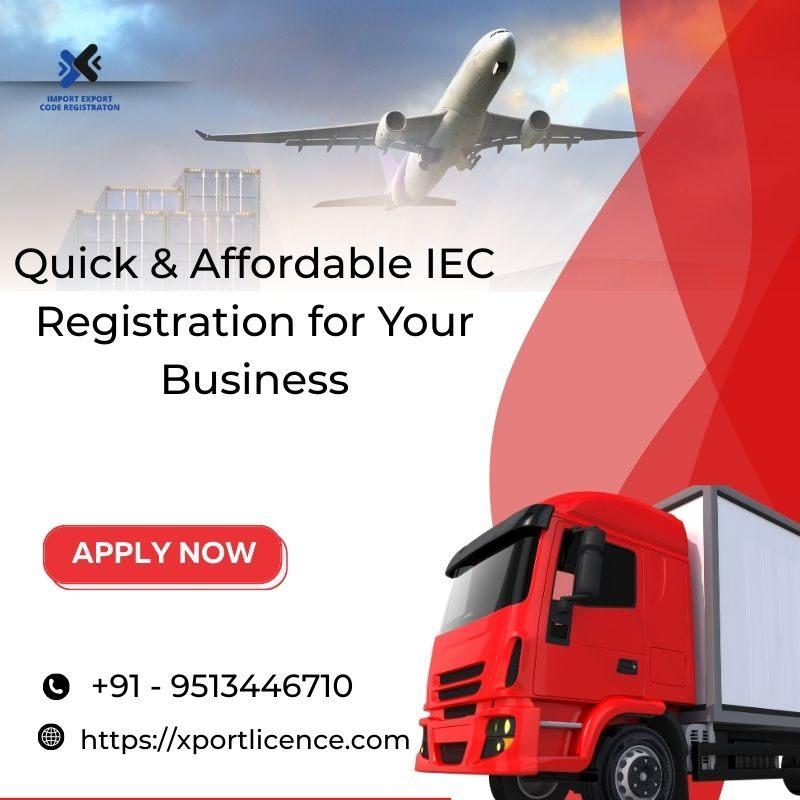 Quick & Affordable IEC Registration for Your Business