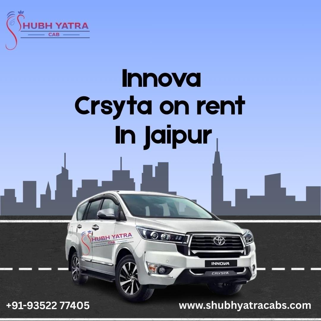 Rent Innova Crysta on Rent in Jaipur for Sightseeing and Outstation Travel