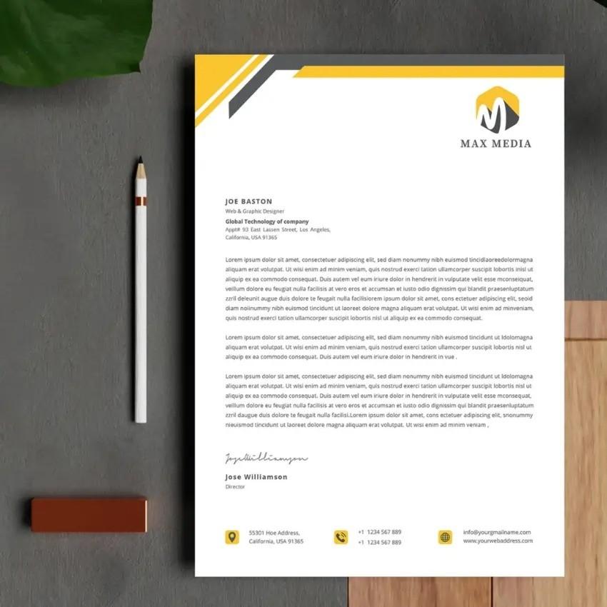 Personalized Custom Letterheads