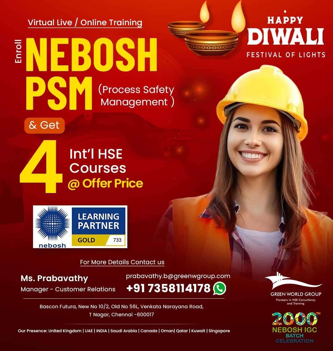 NEBOSH PSM Training in Cuddalore